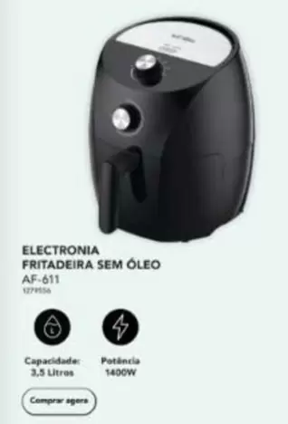 Oferta de Electronia - Fritadeira Sem Oleo Af-611em Radio Popular