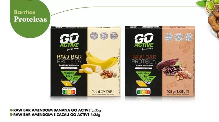 Oferta de Purina - Raw Bar Amancimi Banana Go Activeem Pingo Doce