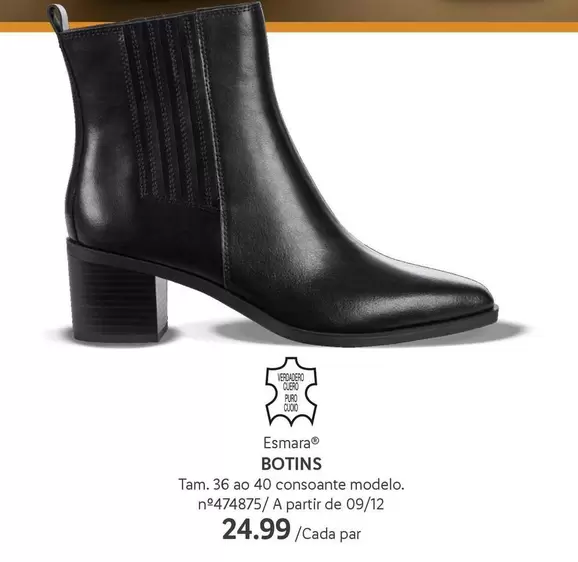 Oferta de A+ - Botins por 24,99€ em Lidl