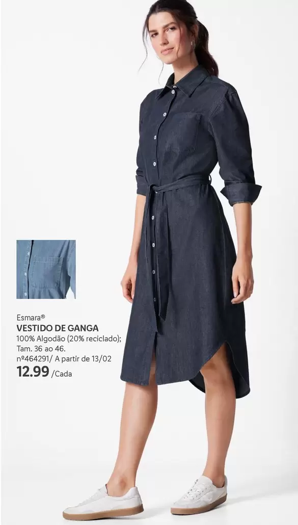 Oferta de A+ - Espejo Vestido De Ganga por 12,99€ em Lidl