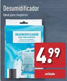 Oferta de Desumidificador por 4,99€ em Aldi