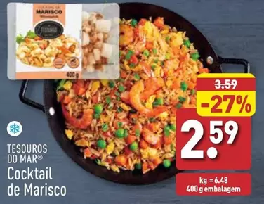 Oferta de Tesouros Do Mar - Cocktail De Marisco por 2,59€ em Aldi