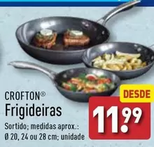 Oferta de Crofton - Frigideiras  por 11,99€ em Aldi