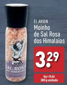 Oferta de Moinho De Sal Rosa Dos Himalaias por 3,29€ em Aldi