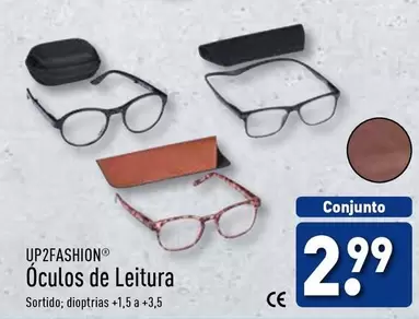 Oferta de Up2fashion - Óculos De Leitura  por 2,99€ em Aldi