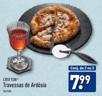 Oferta de Travessas De Ardósia por 7,99€ em Aldi