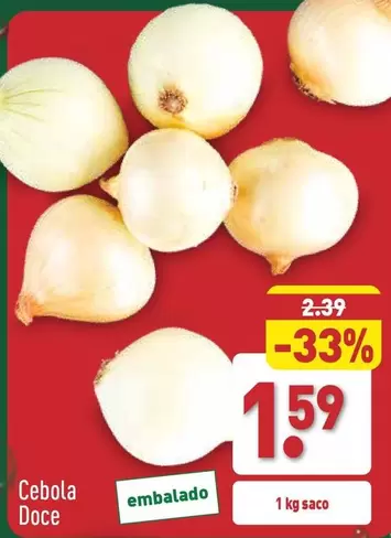 Oferta de Cebola Doce por 1,59€ em Aldi