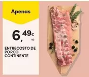 Oferta de Continente - Entrecosto De Porco por 6,49€ em Continente