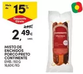 Oferta de Continente - Misto De Enchidos Porco Preto por 2,49€ em Continente