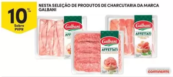 Oferta de Galbani - Selecao De Produtos De Charcutaria Da Marcaem Continente