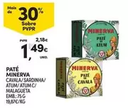 Oferta de Minerva - Pate por 1,49€ em Continente