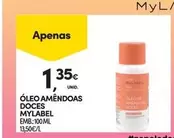 Oferta de Mylabel - Óleo Amêndoas Doces por 1,35€ em Continente