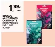 Oferta de Continente - Blocos Multiativos por 1,99€ em Continente