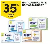 Oferta de Dodot - Nas Toalhitas Pureem Continente