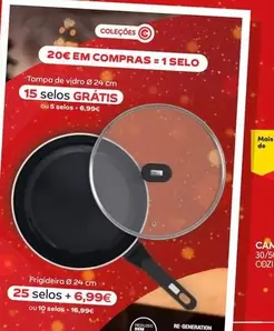 Oferta de CAM - Frigideira por 6,99€ em Continente