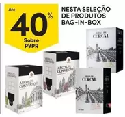 Oferta de Nesta Seleção De Produtos Bag-in-boxem Continente