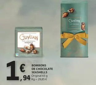 Oferta de Guylian - Bombons De Chocolate por 1,94€ em E.Leclerc