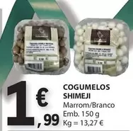 Oferta de Cogumelos Shimeji por 1,99€ em E.Leclerc