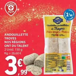 Oferta de Nós - Andouillette Troyes Nos Regions por 3,99€ em E.Leclerc