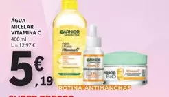 Oferta de Garnier - Água Micelar Vitamina C por 5,19€ em E.Leclerc