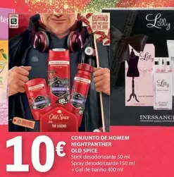 Oferta de Old Spice - Conjunto De Homem Night Panther por 10€ em E.Leclerc