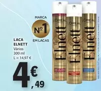 Oferta de Elnett - Laca por 4,49€ em E.Leclerc