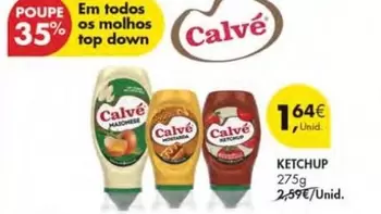 Oferta de Calvé - Ketchup por 1,64€ em Pingo Doce