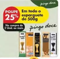 Oferta de Em Todo O Espargueteem Pingo Doce