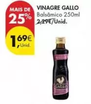 Oferta de Gallo - Vinagre por 1,69€ em Pingo Doce