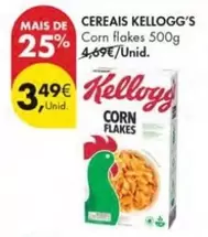 Oferta de Kellogg's - Cereais por 3,49€ em Pingo Doce