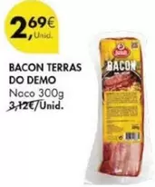 Oferta de Terras Do Demo - Bacon por 2,69€ em Pingo Doce