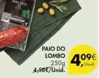 Oferta de Paio Do Lombo por 4,09€ em Pingo Doce