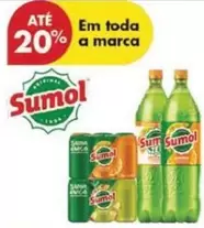 Oferta de Sumol - Até Em Toda A Marcaem Pingo Doce