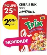 Oferta de Cereais por 2,99€ em Pingo Doce