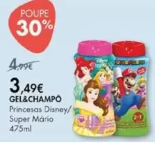 Oferta de Disney - Gel&Champo por 3,49€ em Pingo Doce