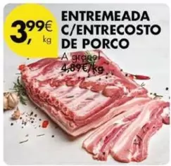 Oferta de A+ - Entremeada C/entrecosto De Porco por 3,99€ em Pingo Doce