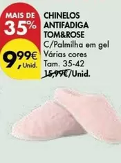 Oferta de Chinelos Antifadica por 9,99€ em Pingo Doce