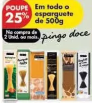 Oferta de Pingo doce - Em Todo O Espargueteem Pingo Doce