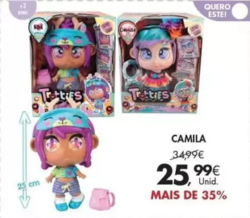 Oferta de Camila por 25,99€ em Pingo Doce