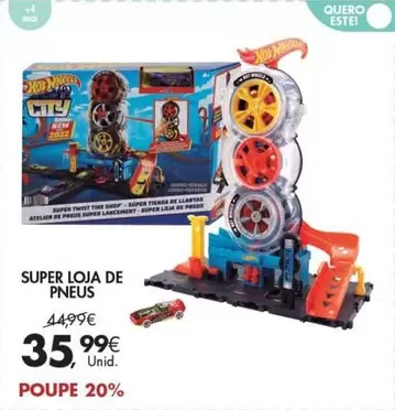 Oferta de Super Loja De Pneus por 35,99€ em Pingo Doce