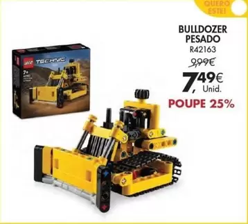 Oferta de Bulldozer Pesado por 7,49€ em Pingo Doce