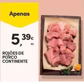 Oferta de Rojoes De Porco Continente por 5,39€ em Continente Bom dia