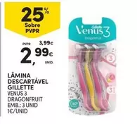 Oferta de Gillette - Lámina Descartavel por 2,99€ em Continente Bom dia