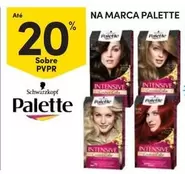 Oferta de Schwarzkopf - Na Marca Paletteem Continente Bom dia