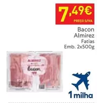 Oferta de Bacon por 7,49€ em Recheio