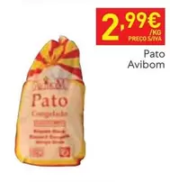 Oferta de Avibom - Pato por 2,99€ em Recheio