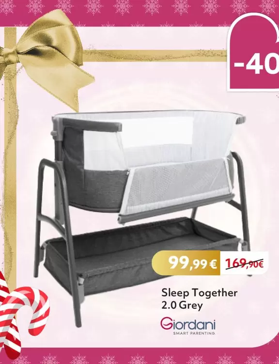 Oferta de Giordani - Sleep Together 2.0 Grey por 99,99€ em Prénatal