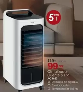 Oferta de Climatizador Quente & Frio por 119,99€ em Radio Popular