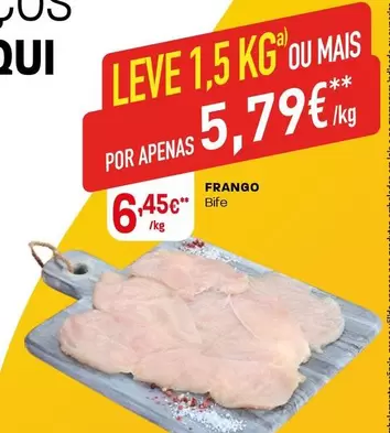 Oferta de Frango por 6,45€ em Intermarché