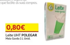 Oferta de Polegar - Leite UHT por 0,8€ em Auchan